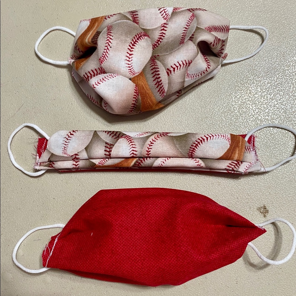 Baseball Face Mask Handcrafted